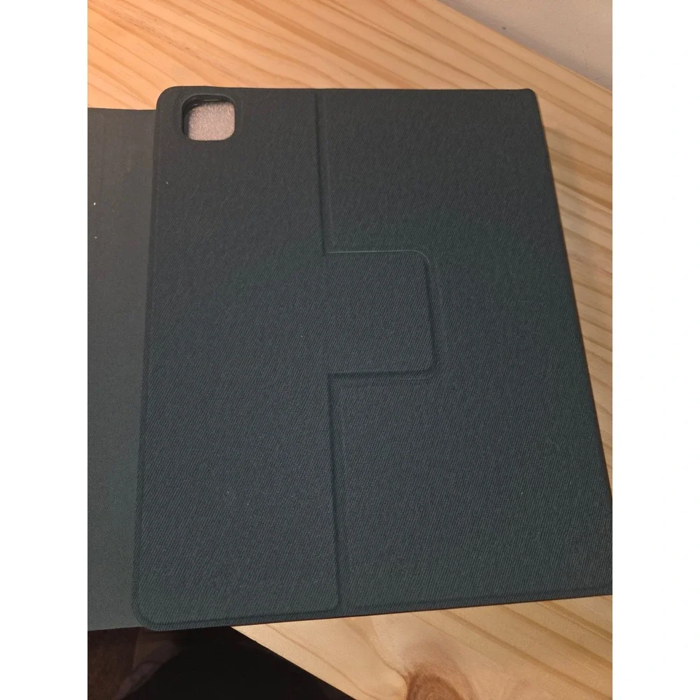 Keyboard Case Folio for iPad Dark Teal Textured Magnetic w/ keyboard